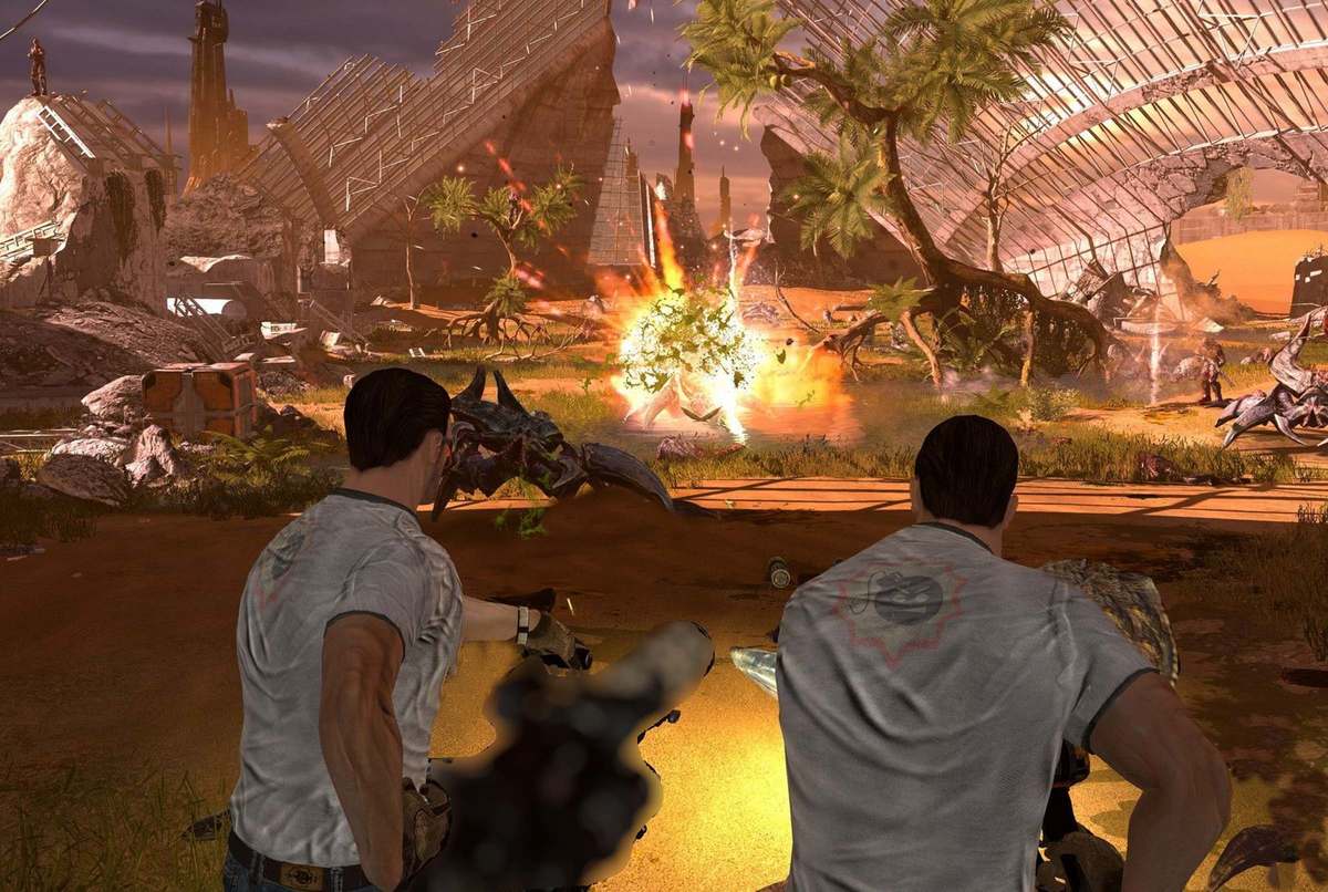 Виртуальная реальность Serious Sam: the Last Hope в Москве от Portal VR