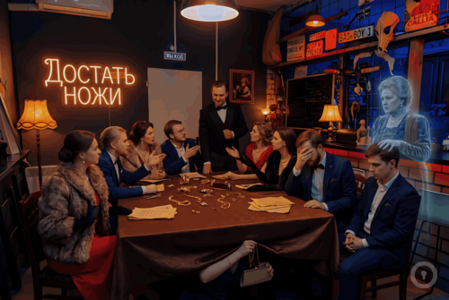 Ролевой квест Достать ножи на www.kvestinfo.ru Ролевой квест Достать ножи